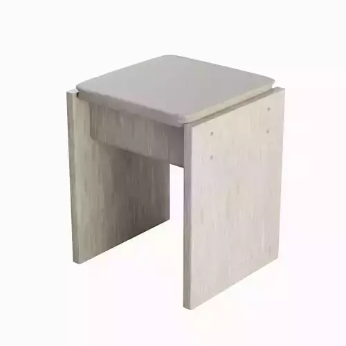 Wooden Stool 02