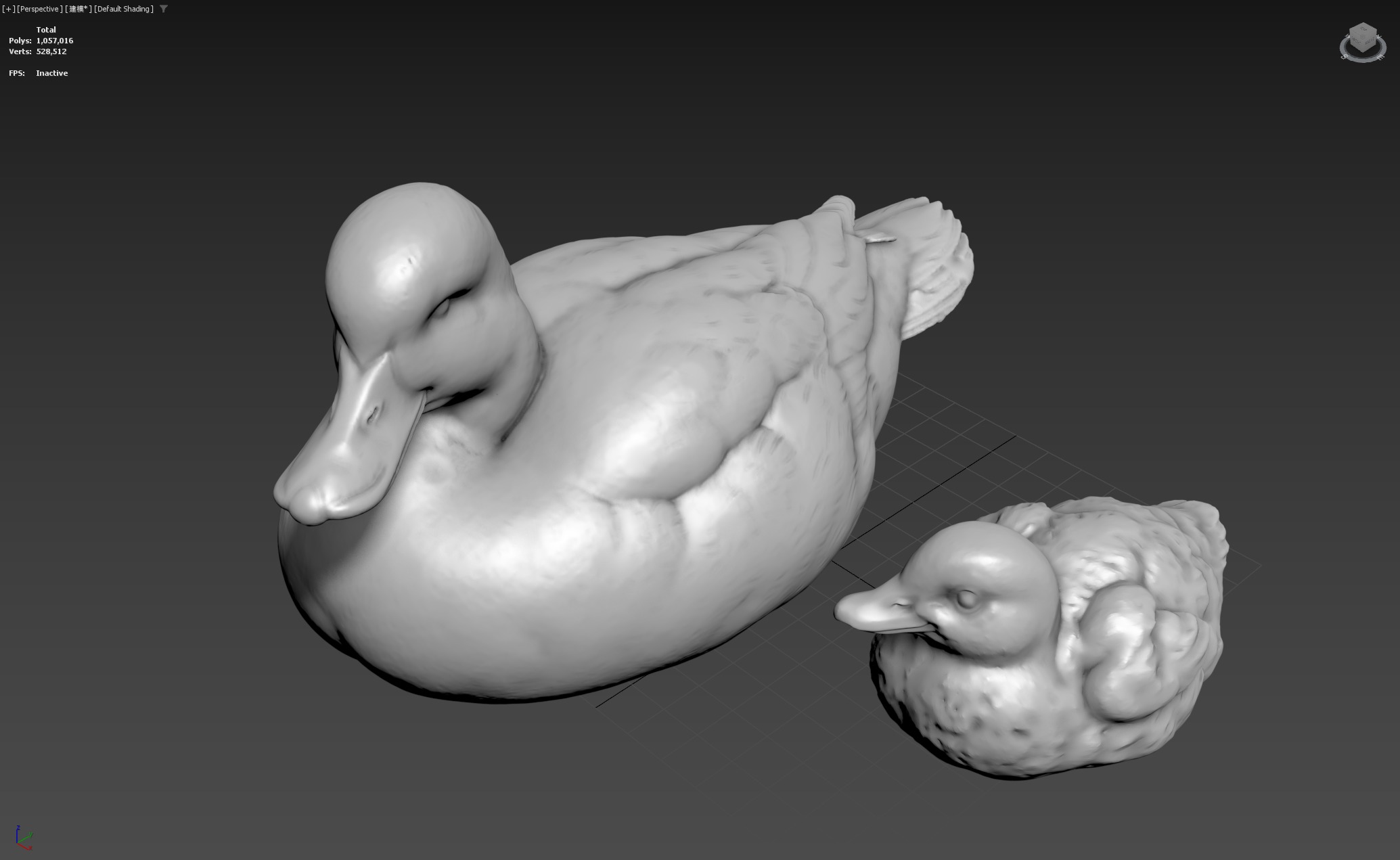 duckling duck 3D print model_10