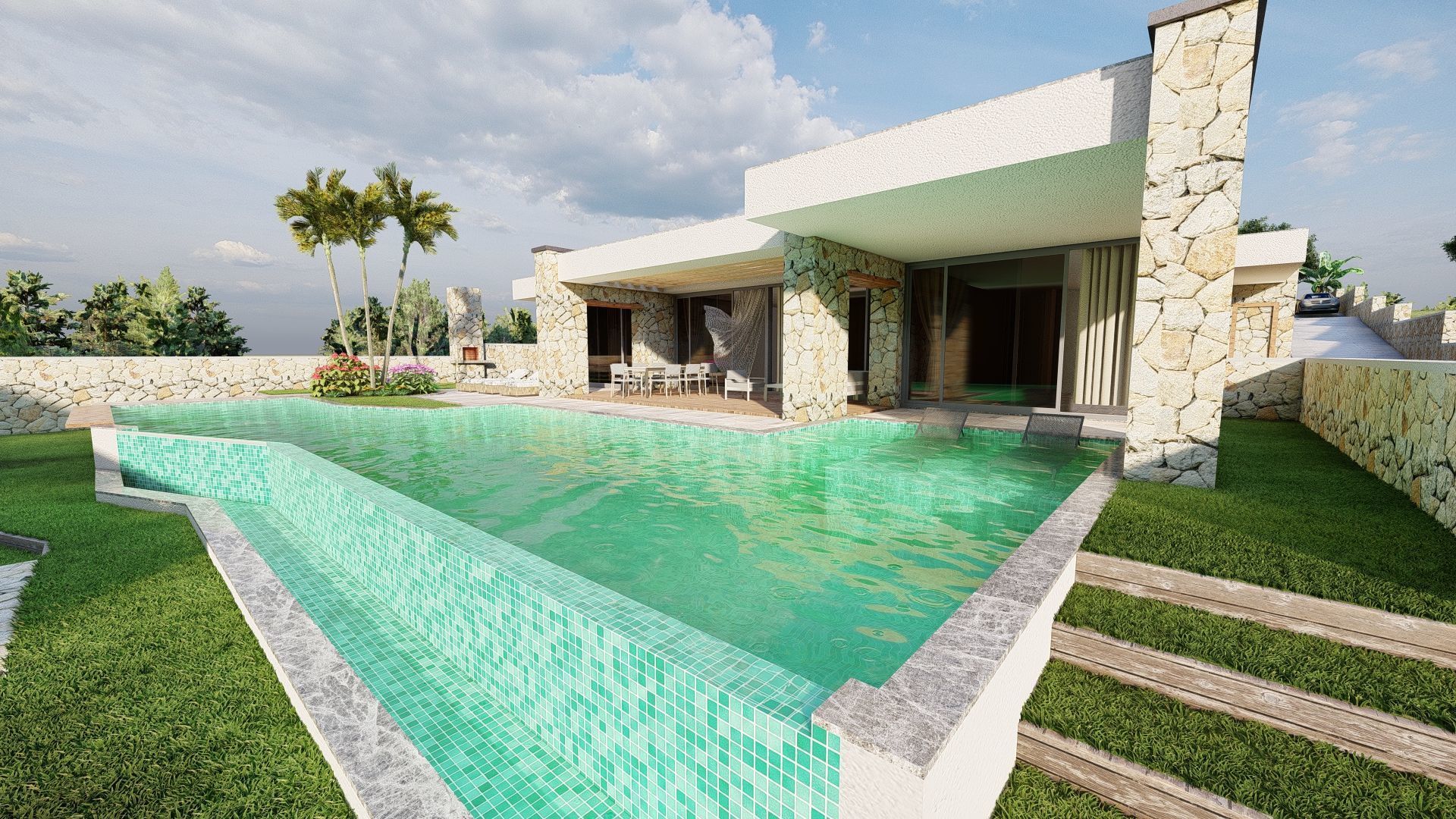 mediterranean architecture 3D model_24