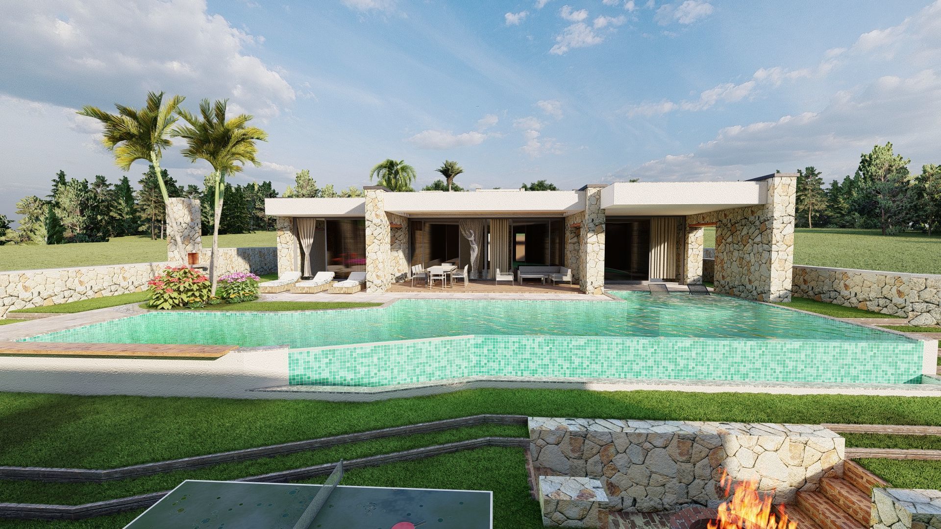 mediterranean architecture 3D model_16