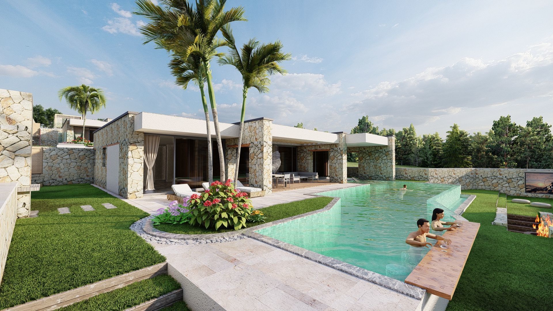 mediterranean architecture 3D model_26