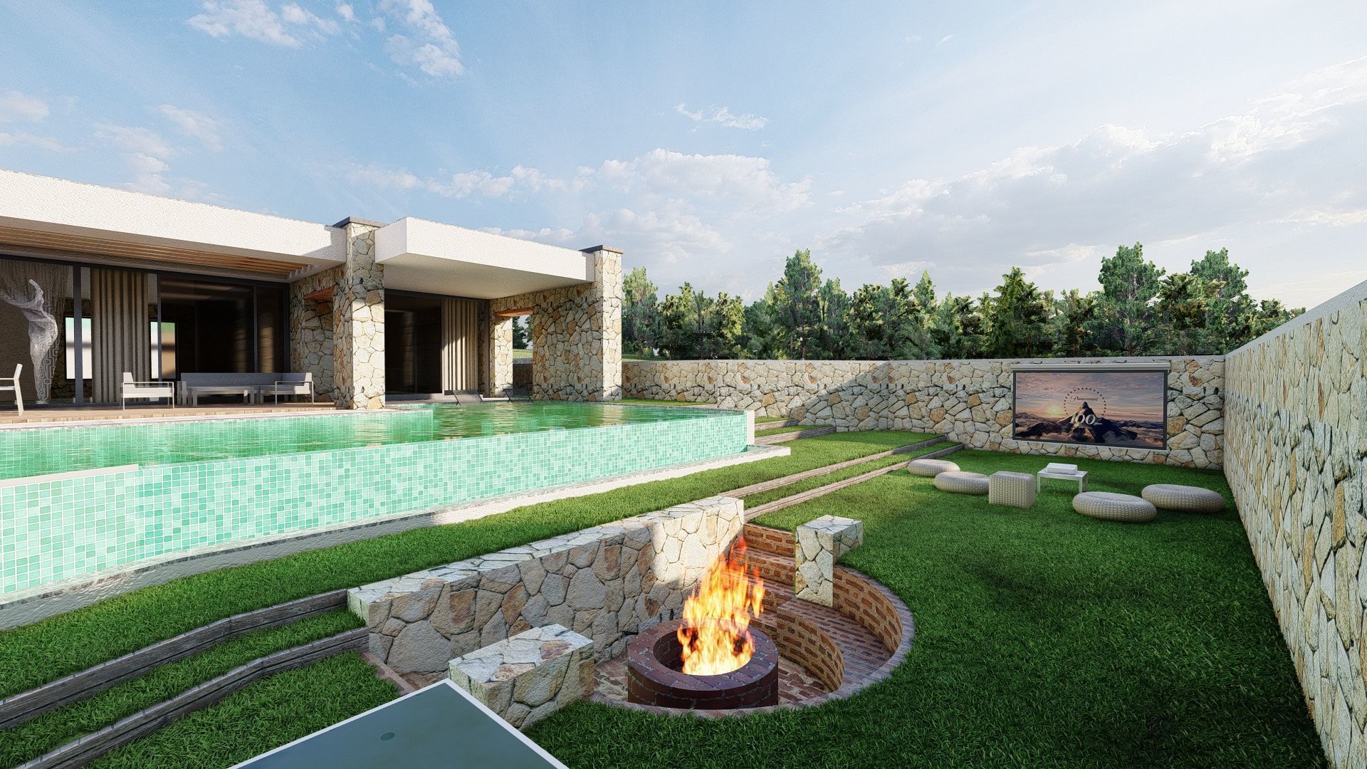 mediterranean architecture 3D model_21