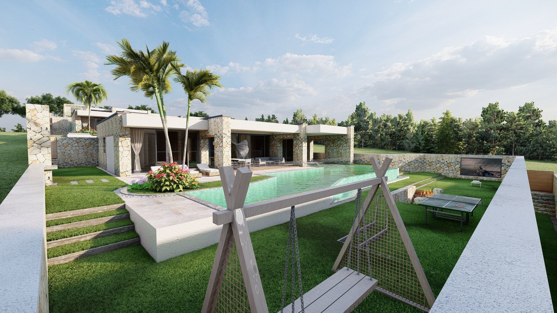 mediterranean architecture 3D model_15