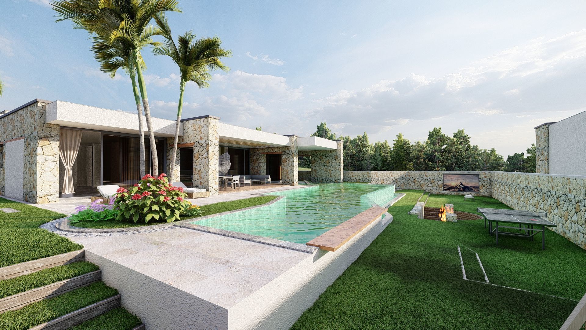 mediterranean architecture 3D model_18