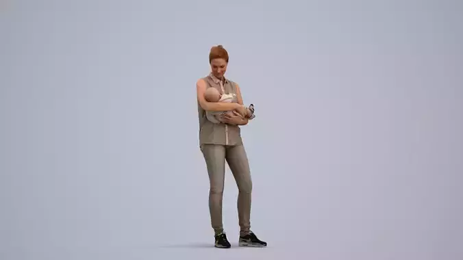 00117Halle001 3D model