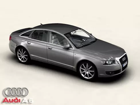 Audi A6 3D model_0