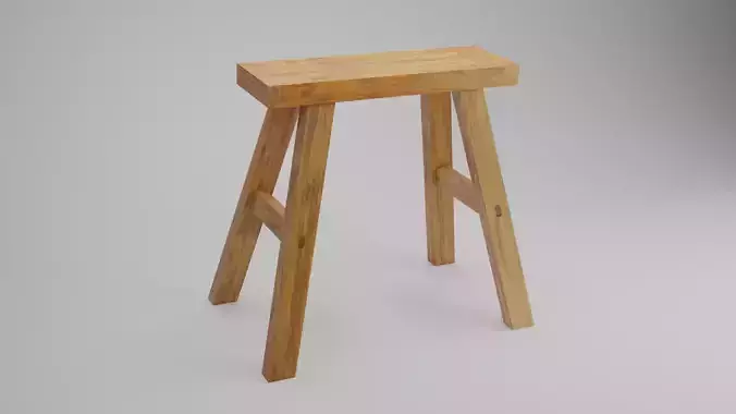 Small Wooden Bench