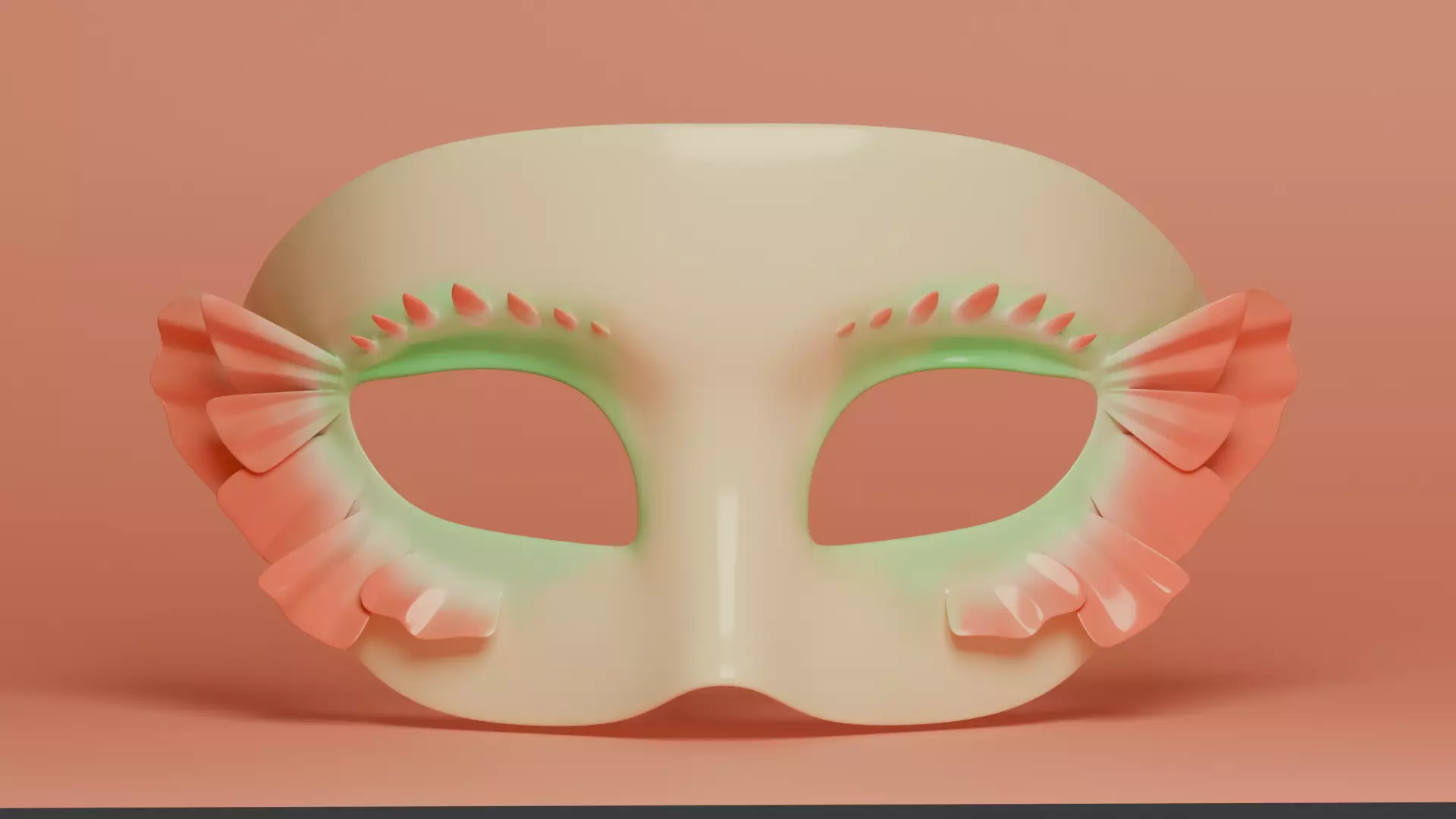ethereal mask 3D print model_0