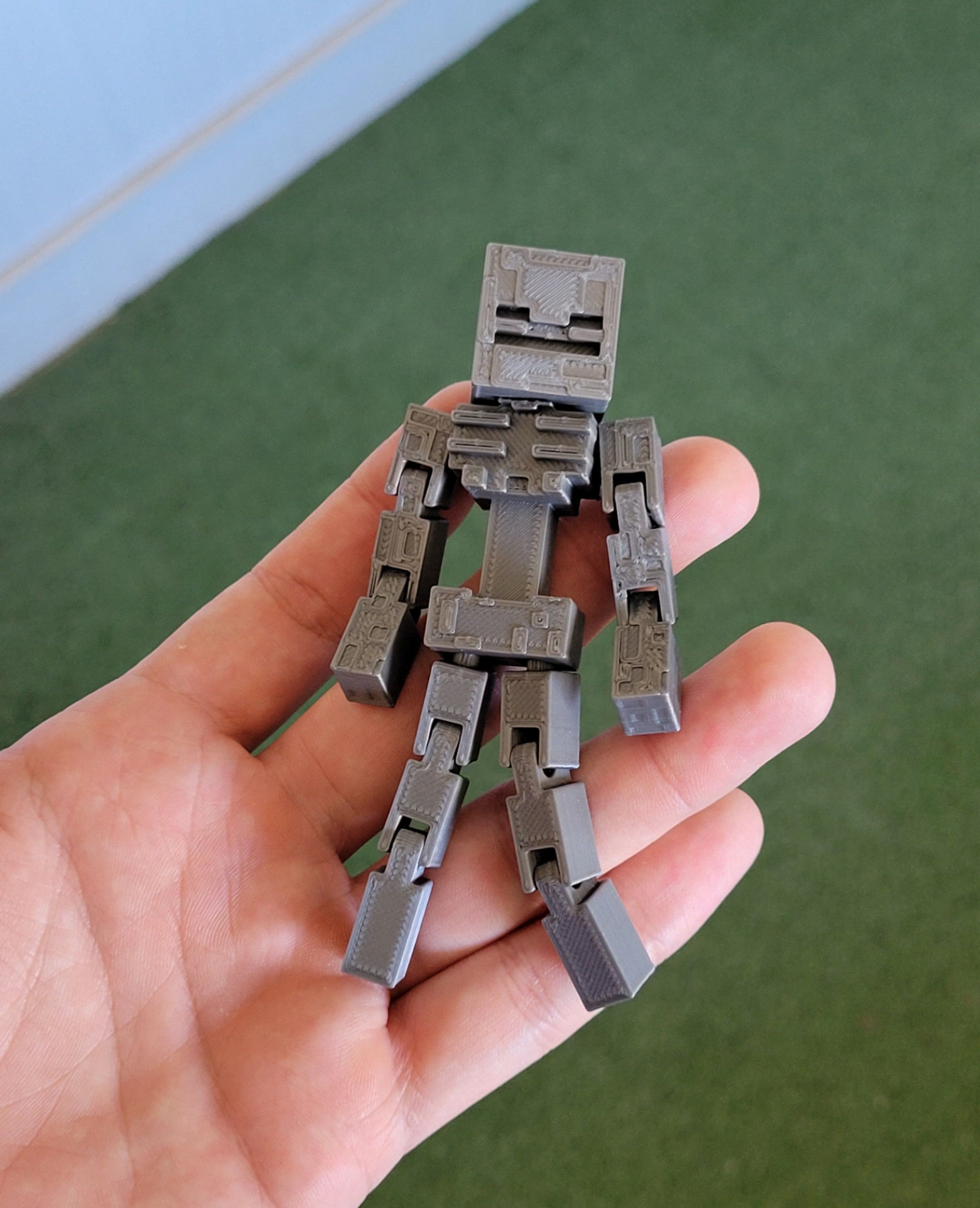 MINECRAFT PACK MOBS ESQUELETO ARANA ENDERMAN GOLEM 3D print model_3