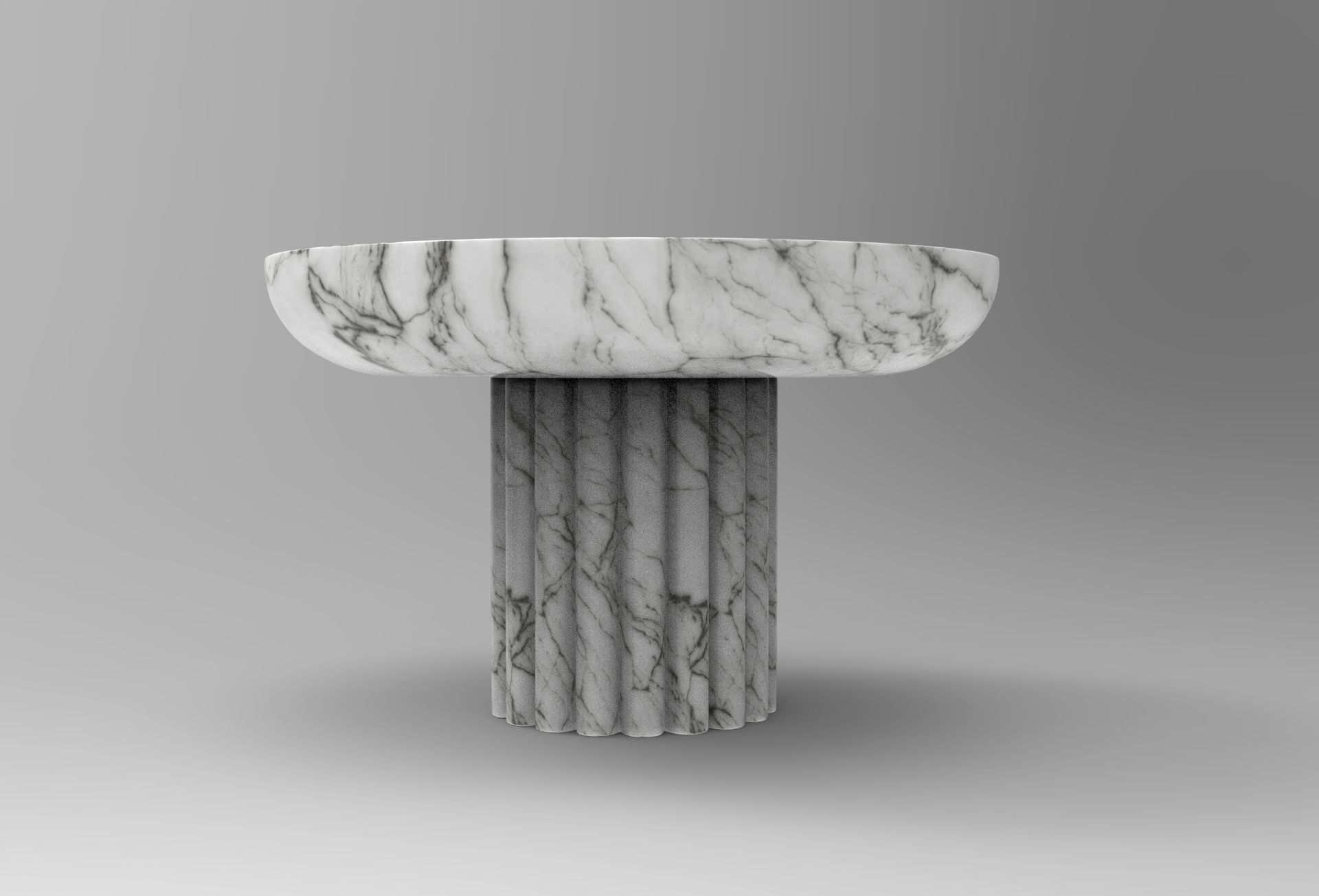 Erge Center Table Low-poly 3D model_1