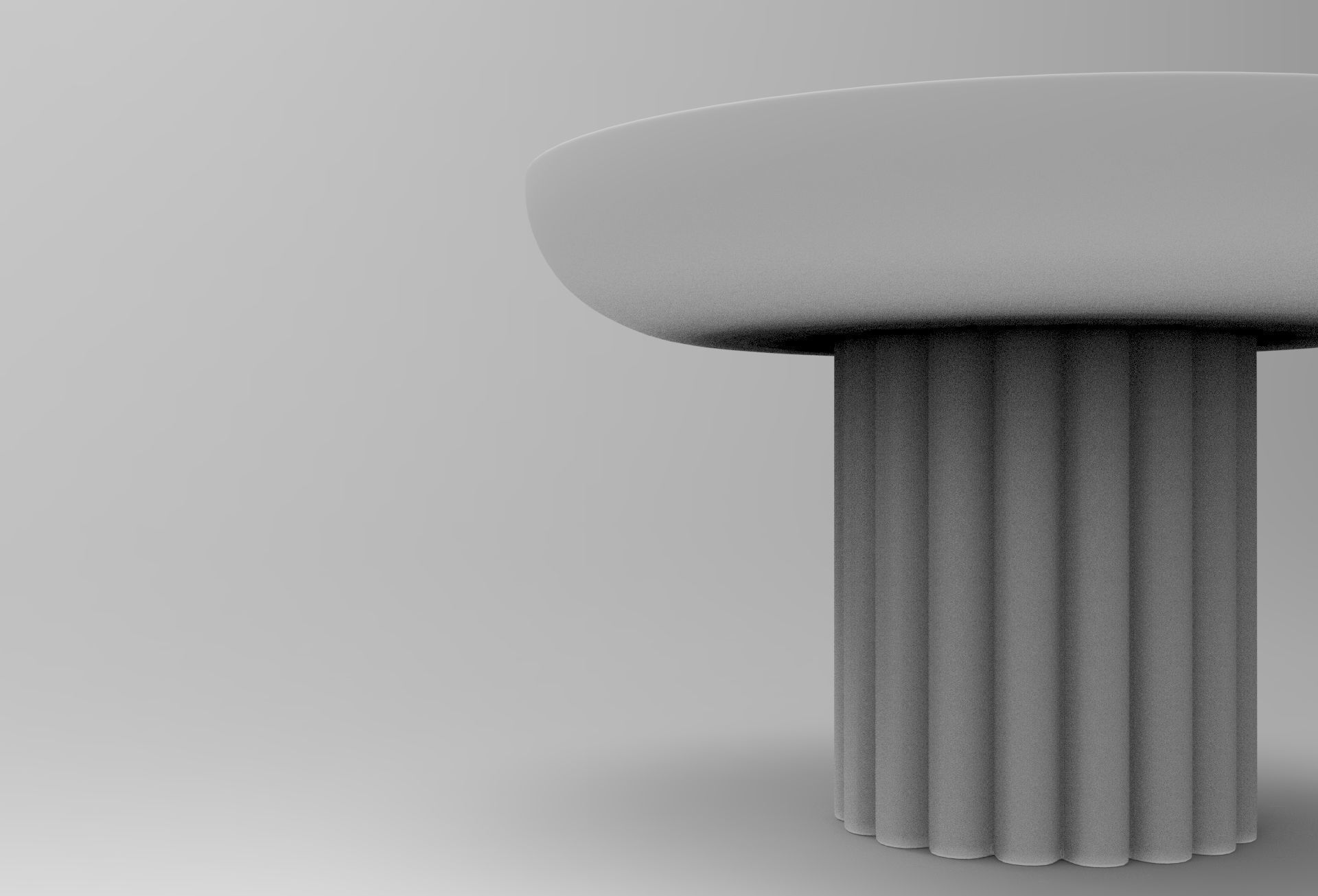 Erge Center Table Low-poly 3D model_8