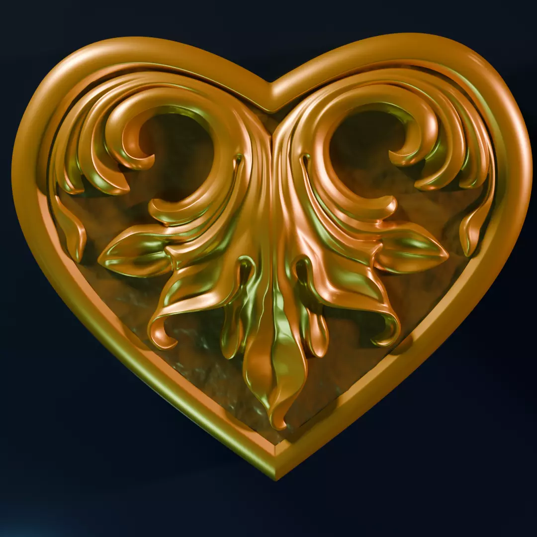 Heart-box 3D print model