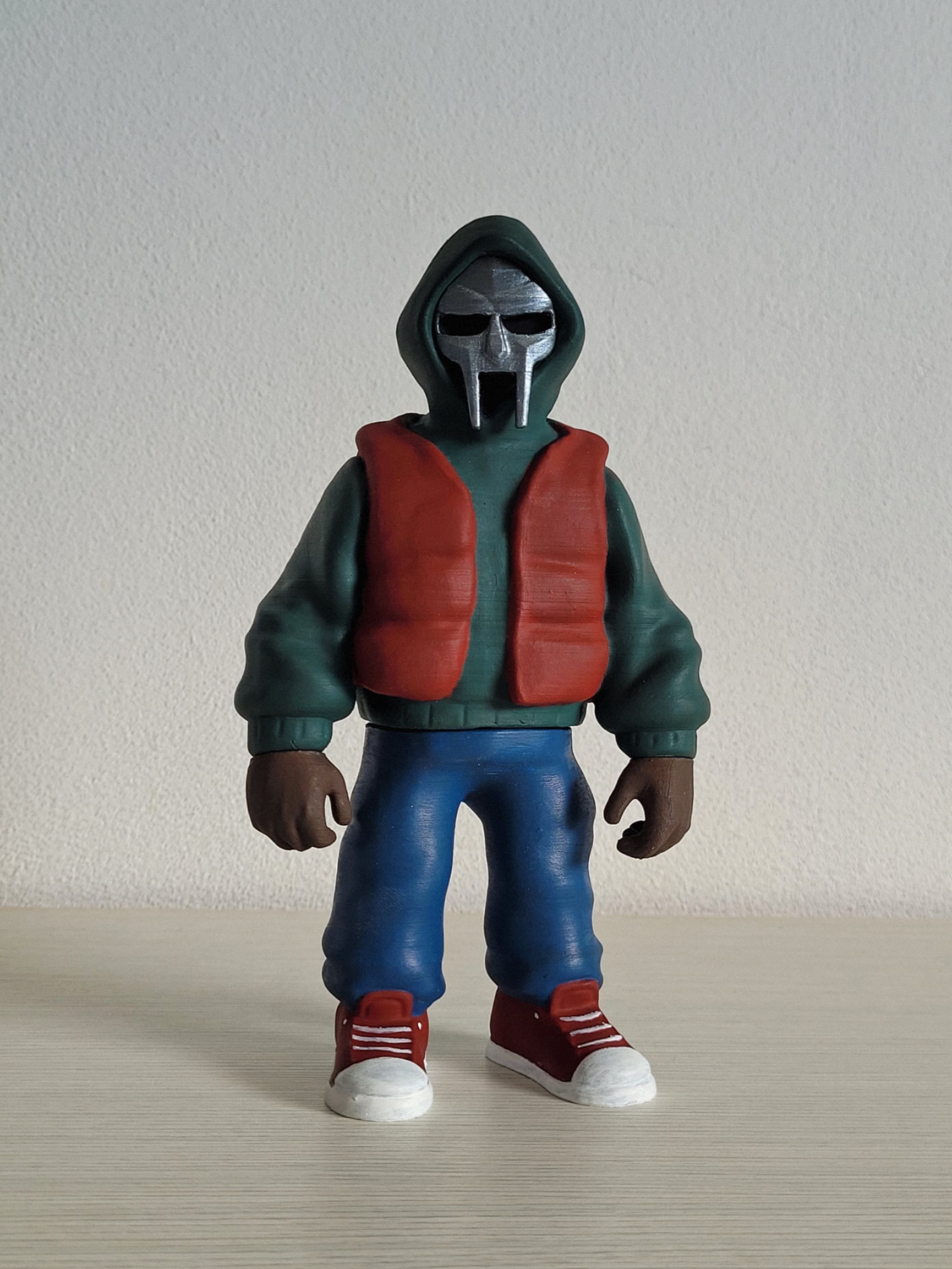 MFDOOM VYNIL STYLE FIGURE 3D print model_4