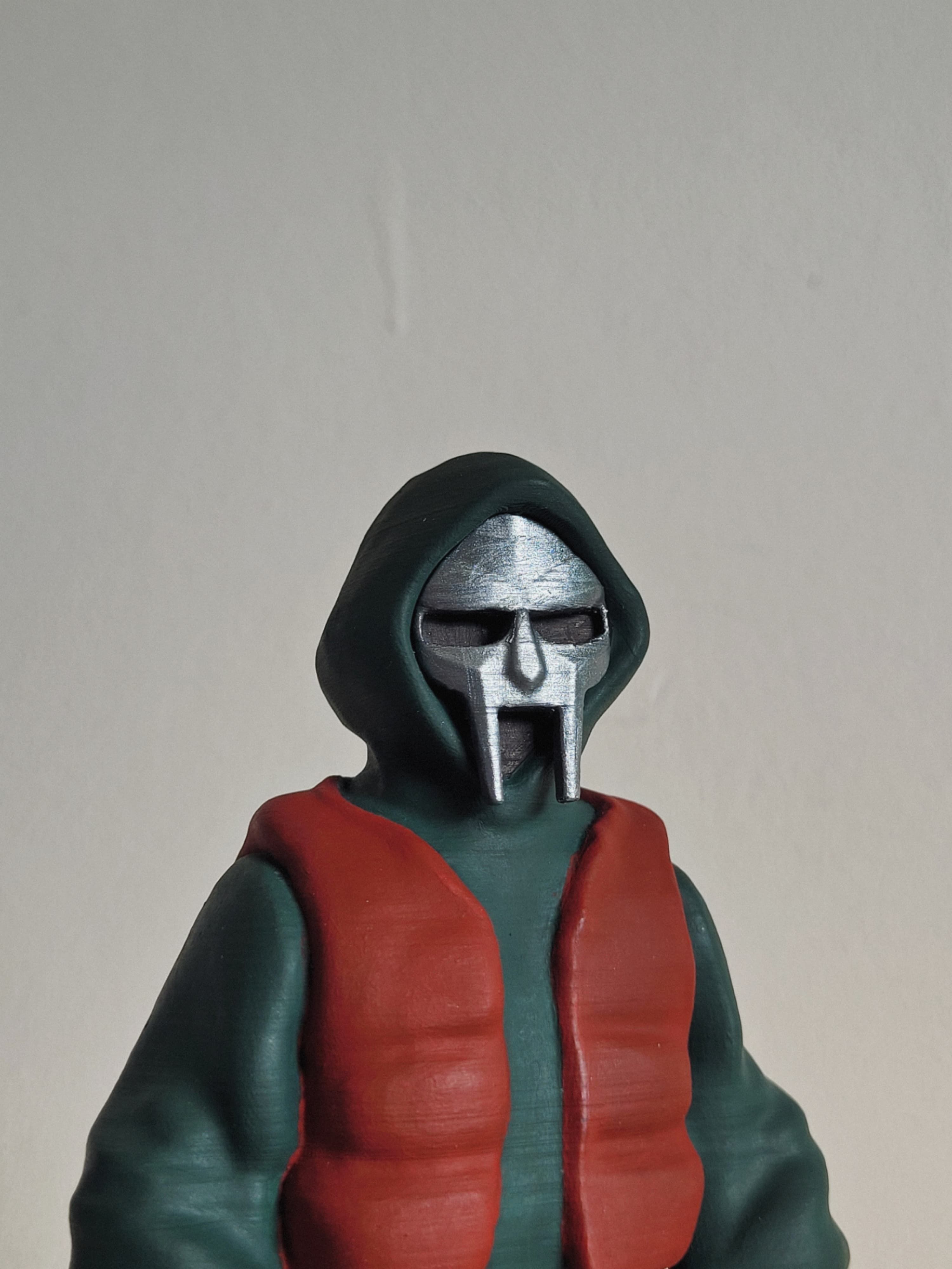 MFDOOM VYNIL STYLE FIGURE 3D print model_1