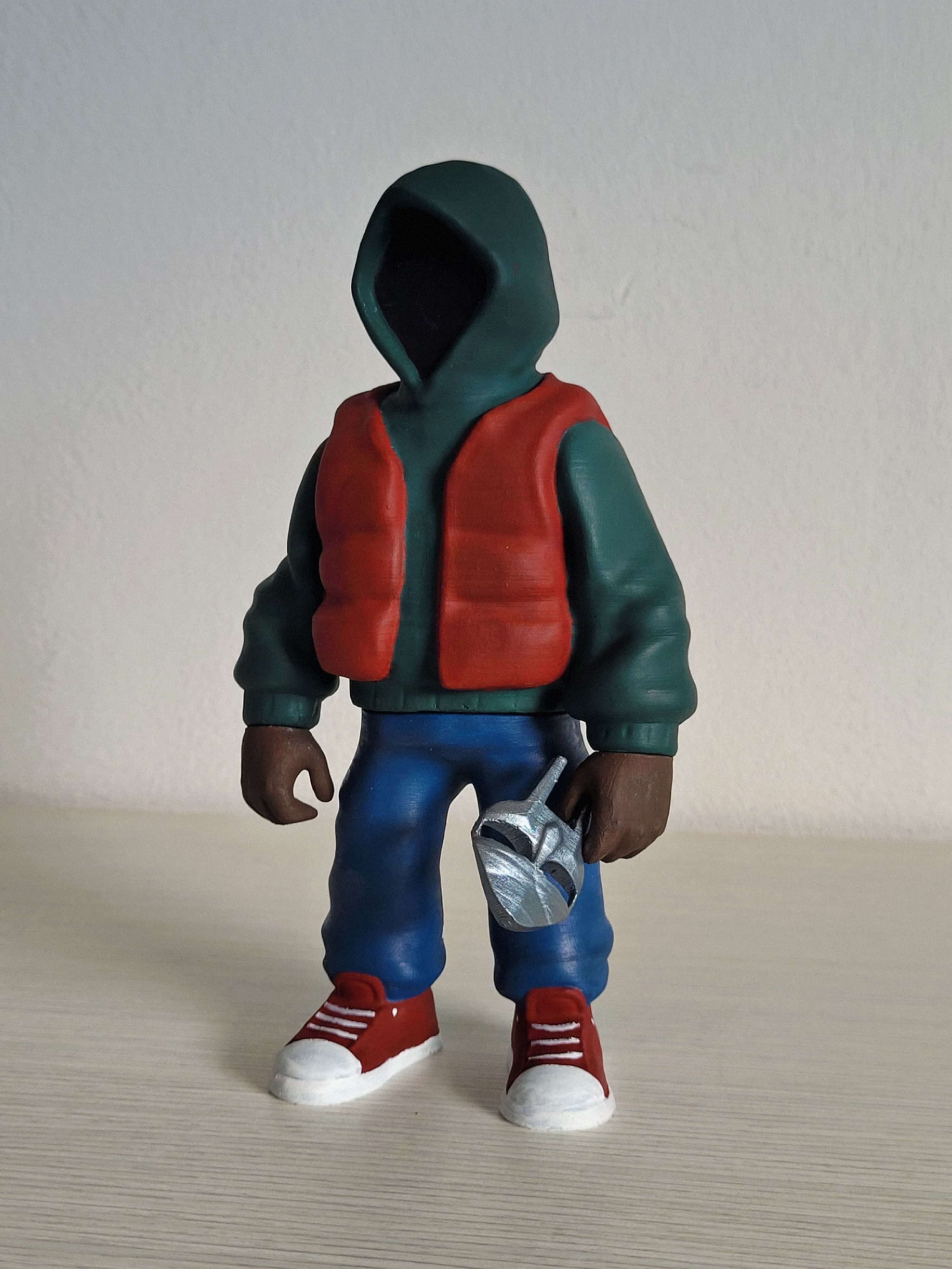MFDOOM VYNIL STYLE FIGURE 3D print model_3