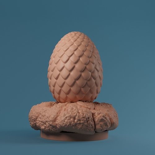 dragon egg 3D print model