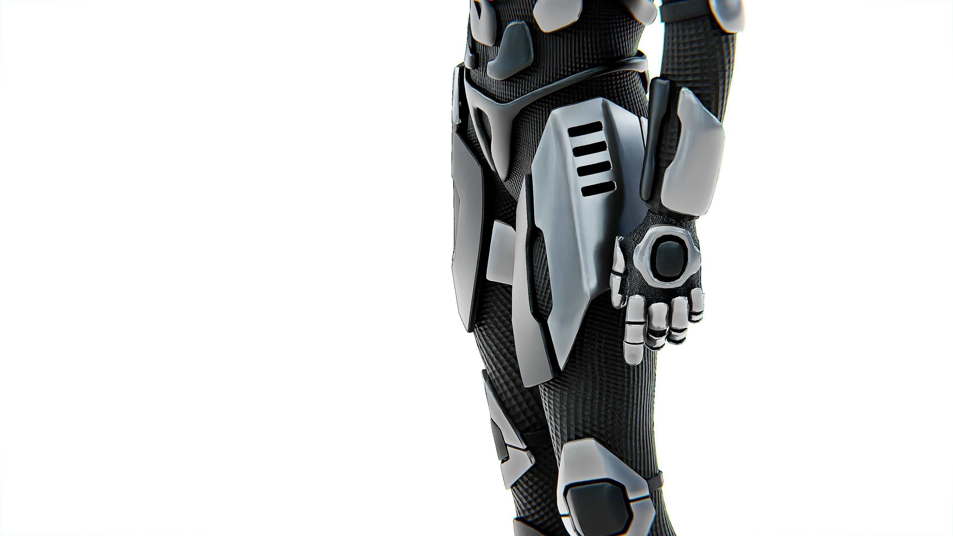 MECHA SOLDIER-B Rigged for Unreal Engine - Unity - MIXAMO 3D model_26