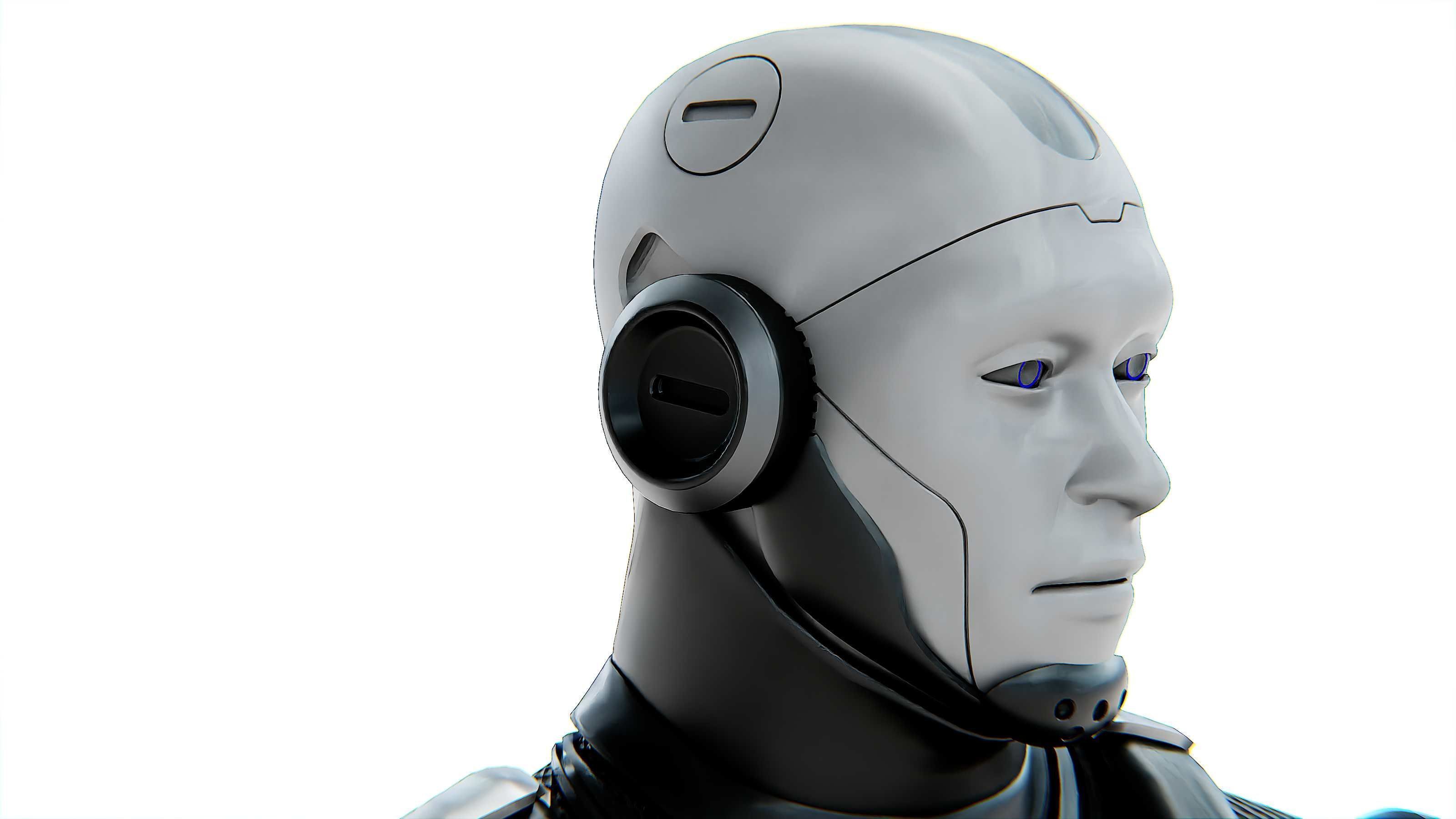 MECHA SOLDIER-B Rigged for Unreal Engine - Unity - MIXAMO 3D model_28