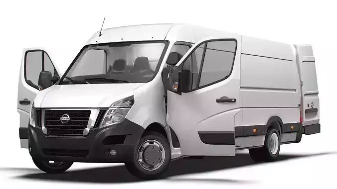 Nissan NV400 Van L4H2 HQ Interior 2021 3D model