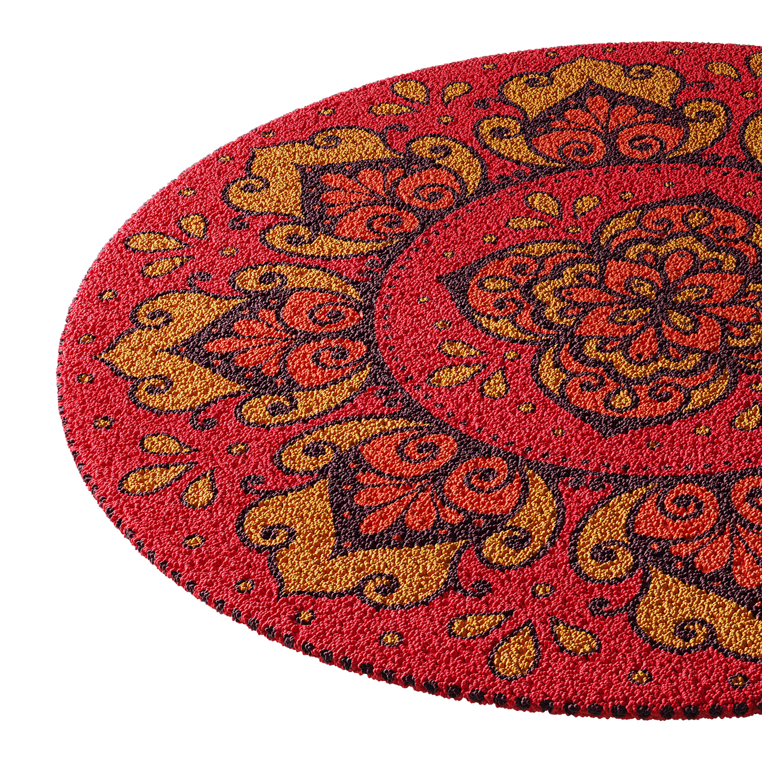 round carpet 19 3D model_10