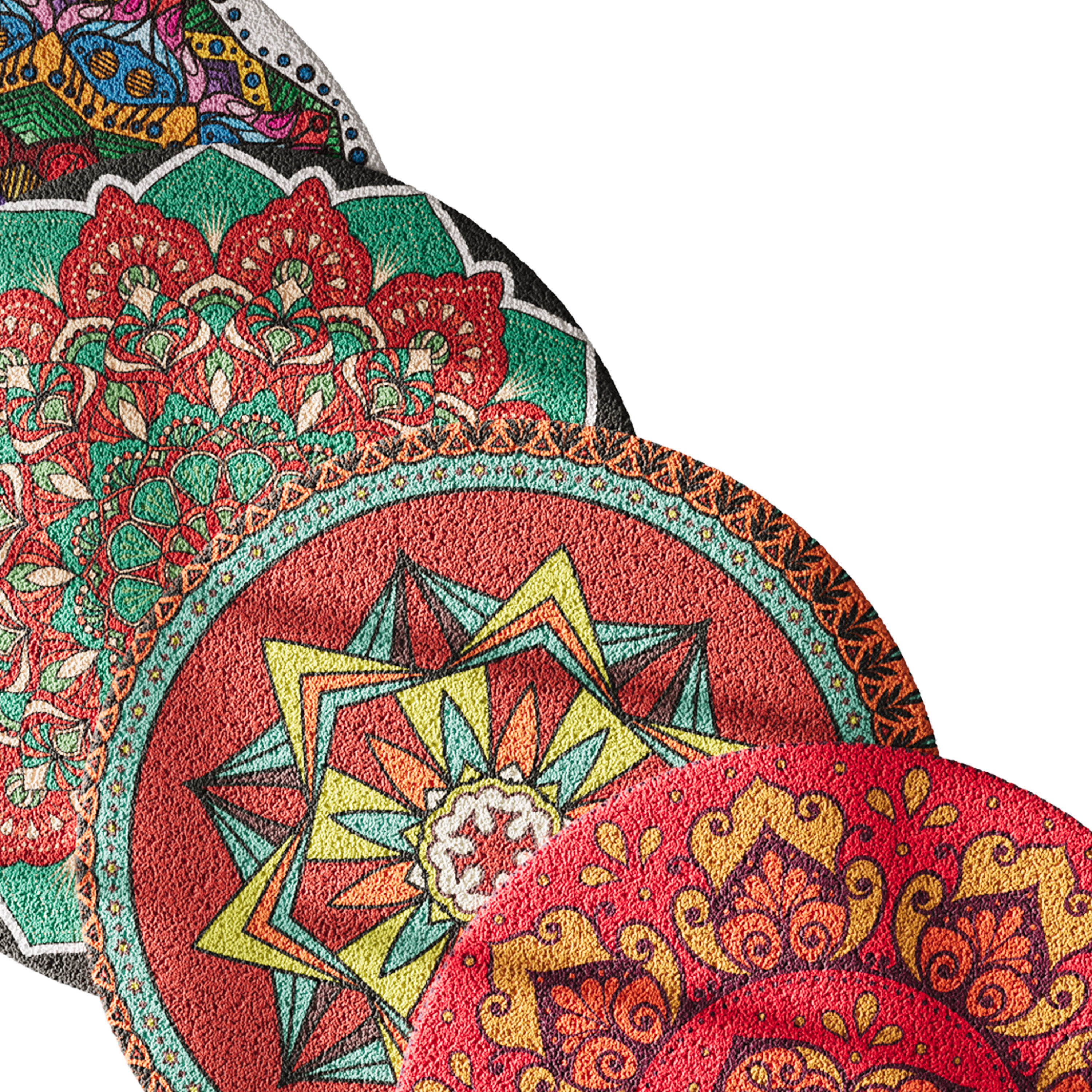 round carpet 19 3D model_1