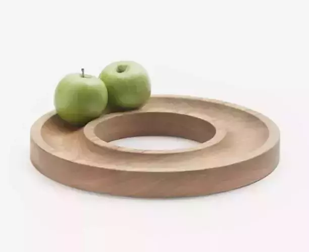 O SERVING PLATE Cnc Router File 3D print model