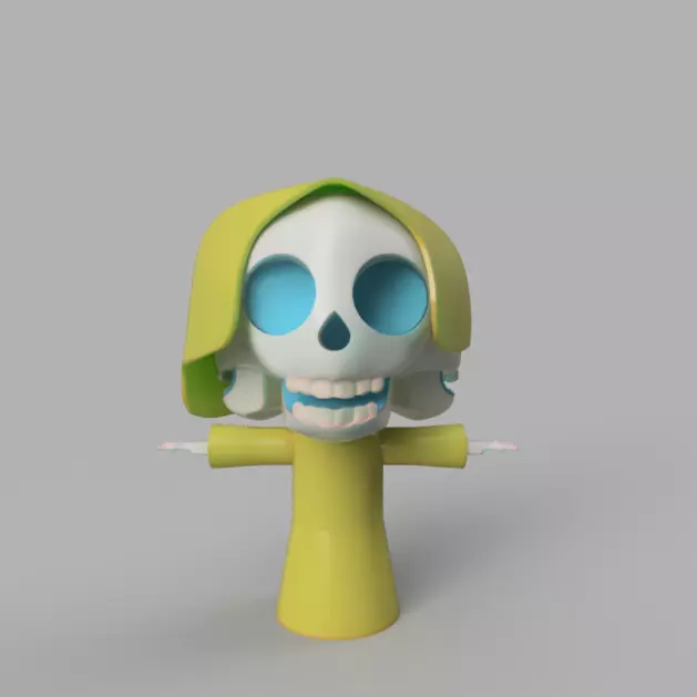 Marvel Comics Mini Death of Death 3D model_0