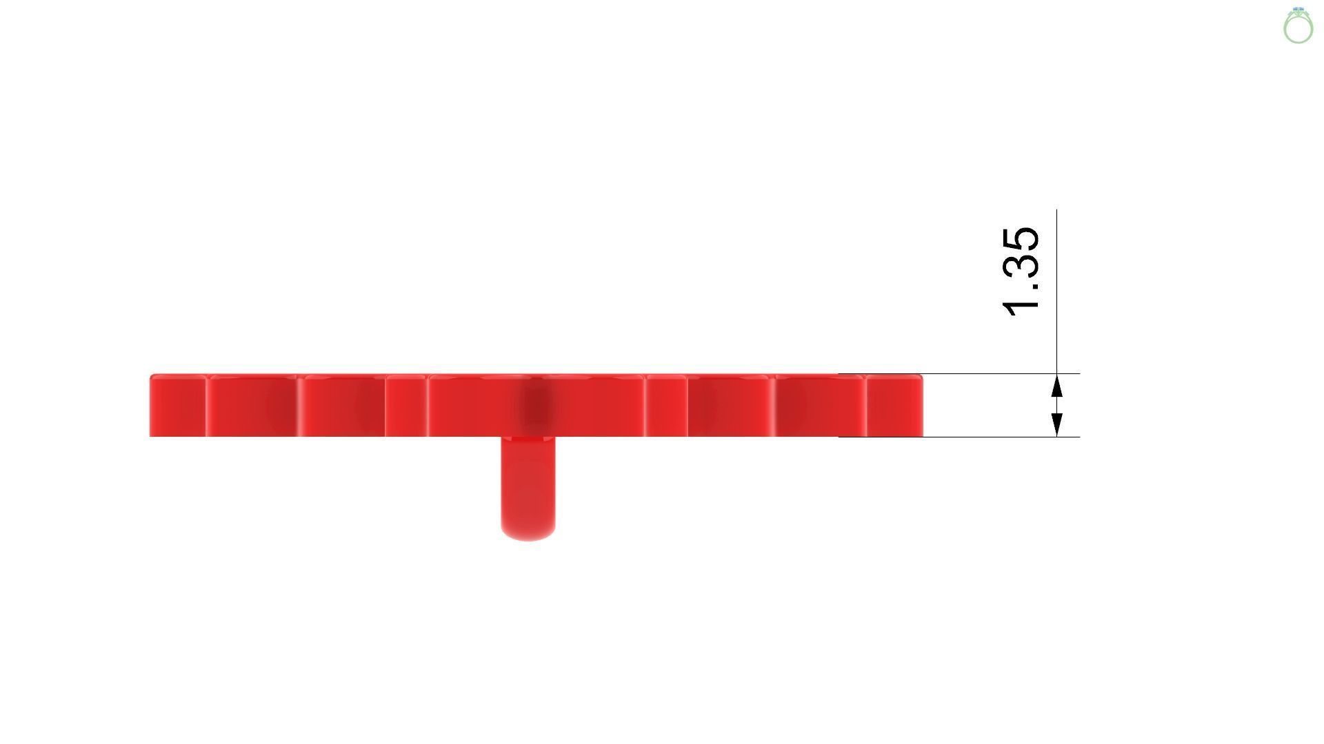 Pendent Angel - Pingente Anjo 3D print model_4