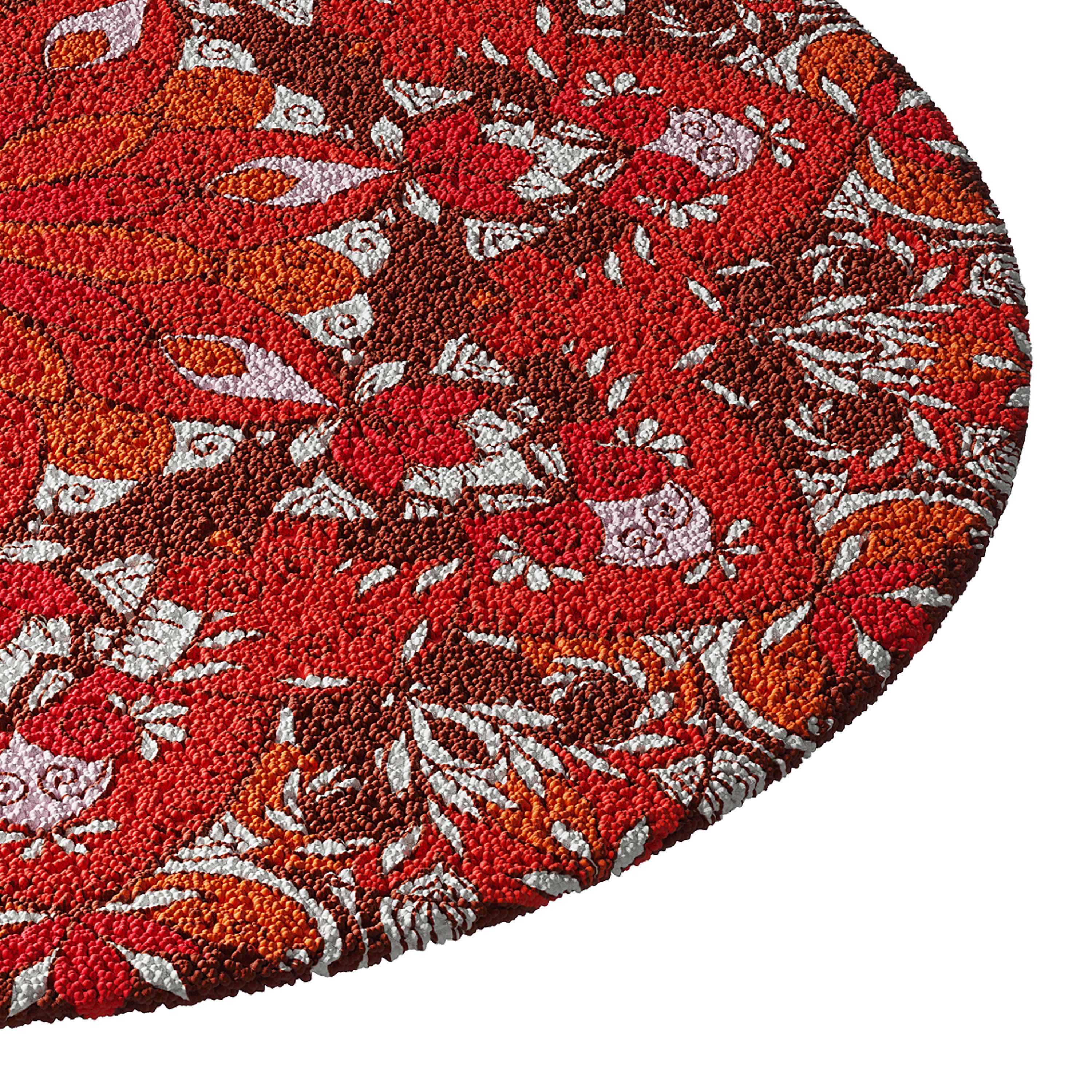 round carpet 24 3D model_12