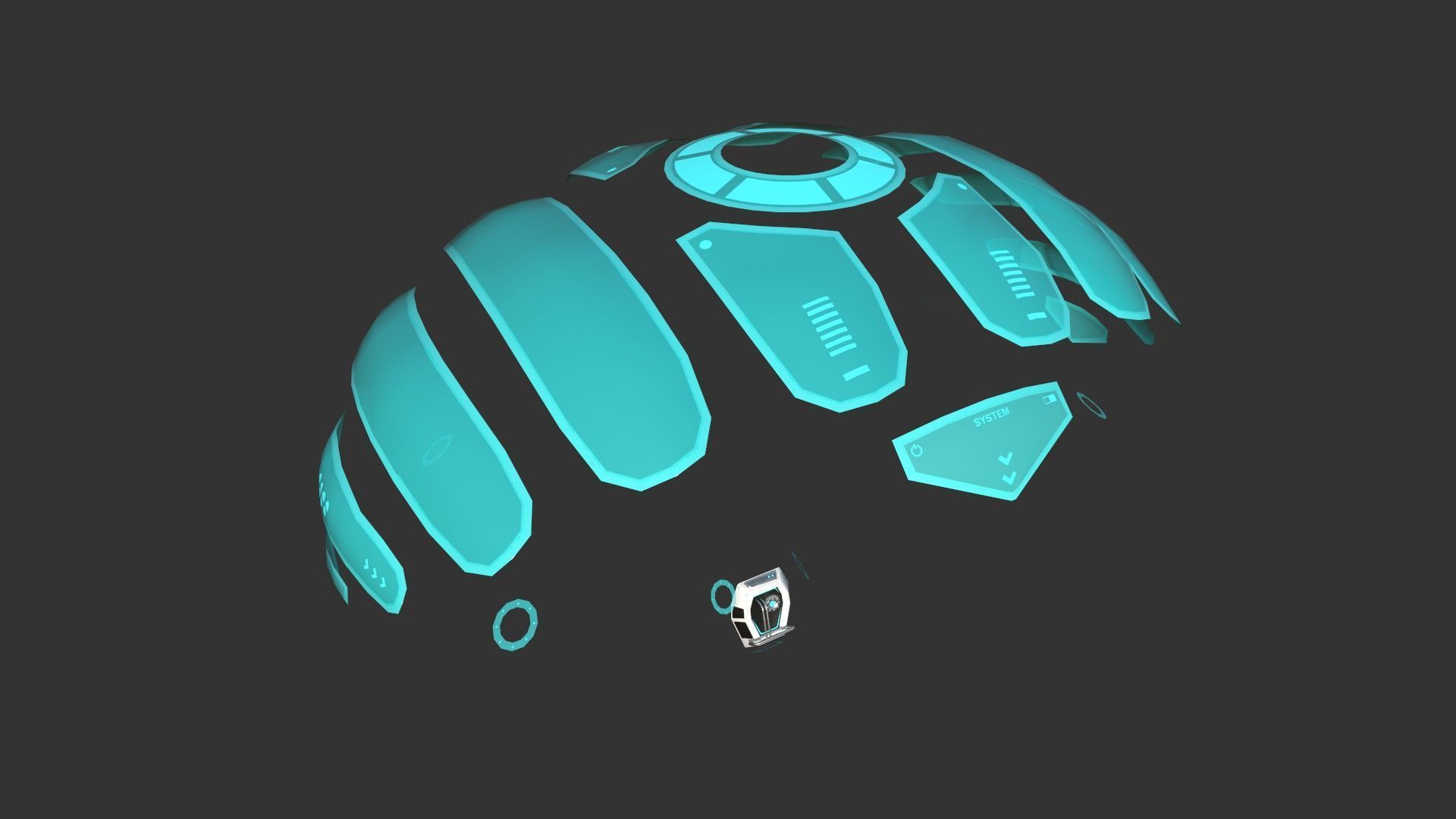 10 Scifi Parachute A Collection - Character Accessories Design _22