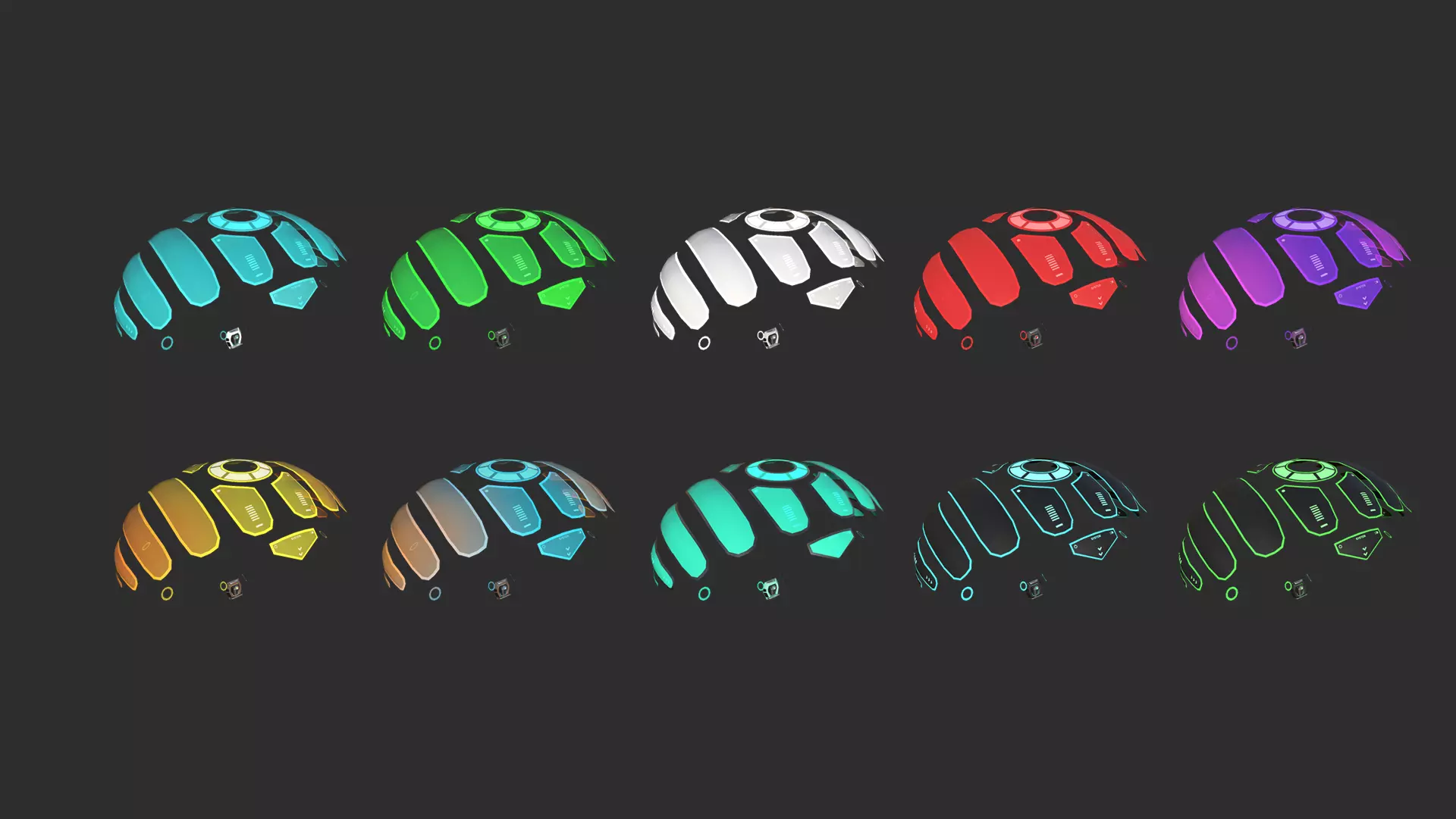 10 Scifi Parachute A Collection - Character Accessories Design _0