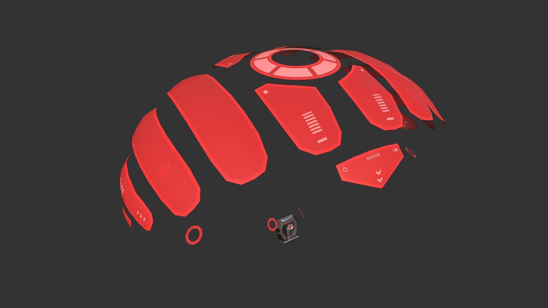 10 Scifi Parachute A Collection - Character Accessories Design _24