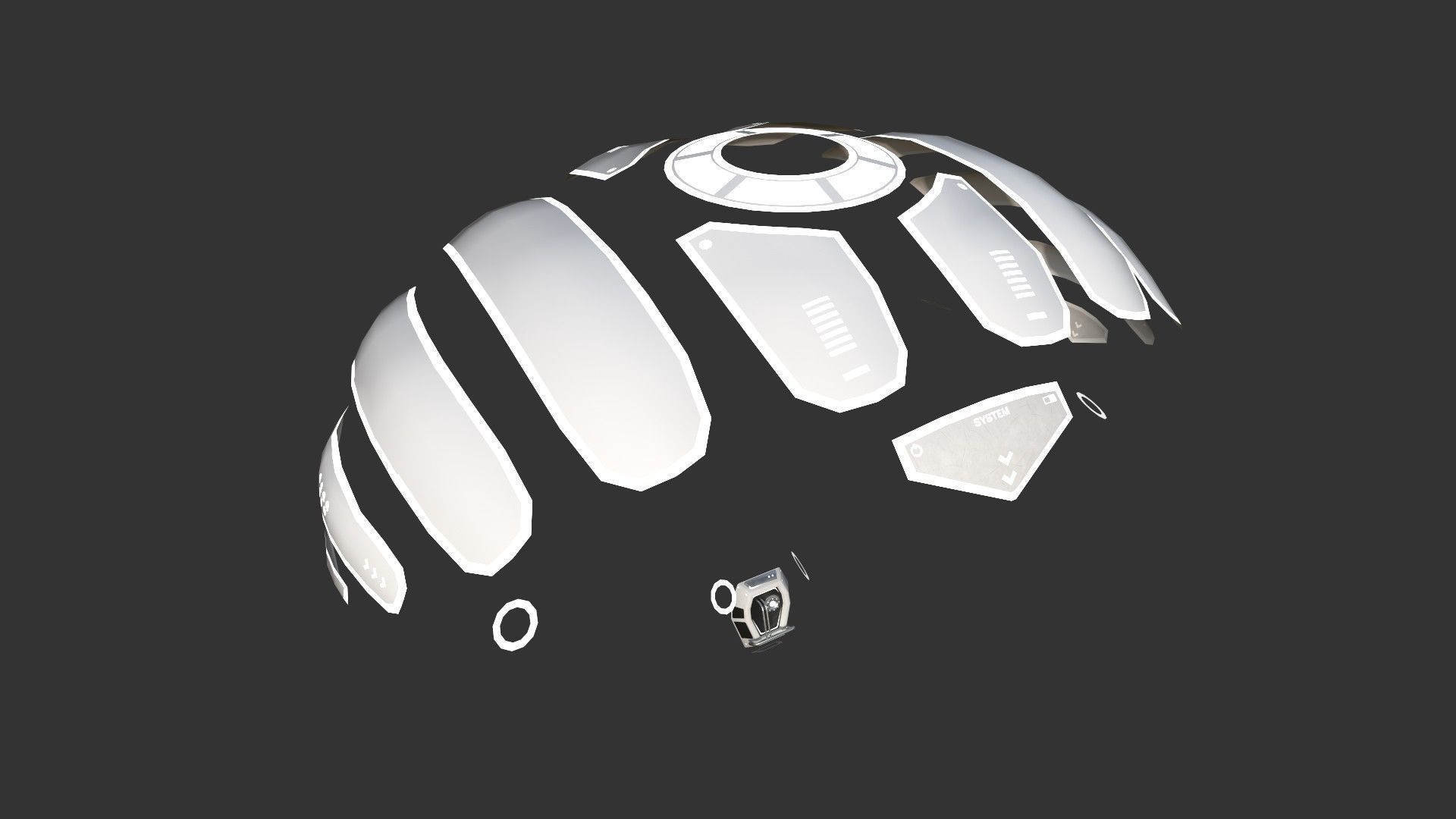10 Scifi Parachute A Collection - Character Accessories Design _25
