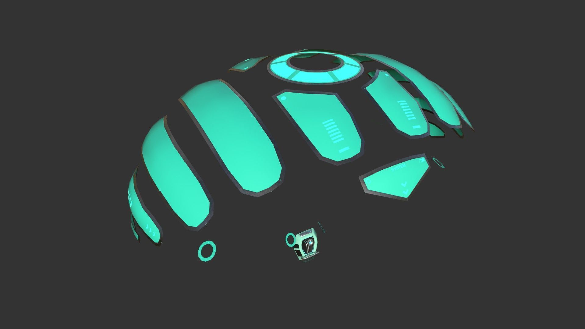 10 Scifi Parachute A Collection - Character Accessories Design _31