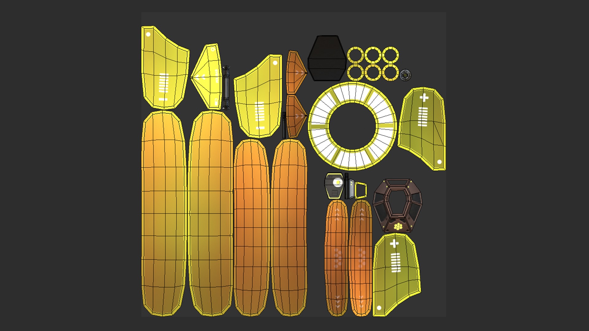 10 Scifi Parachute A Collection - Character Accessories Design _85