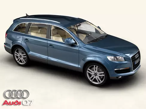 Audi Q7 3D model_0