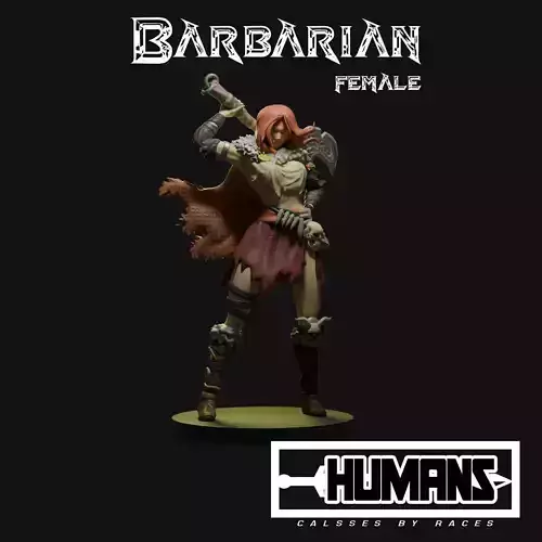 female barbarian