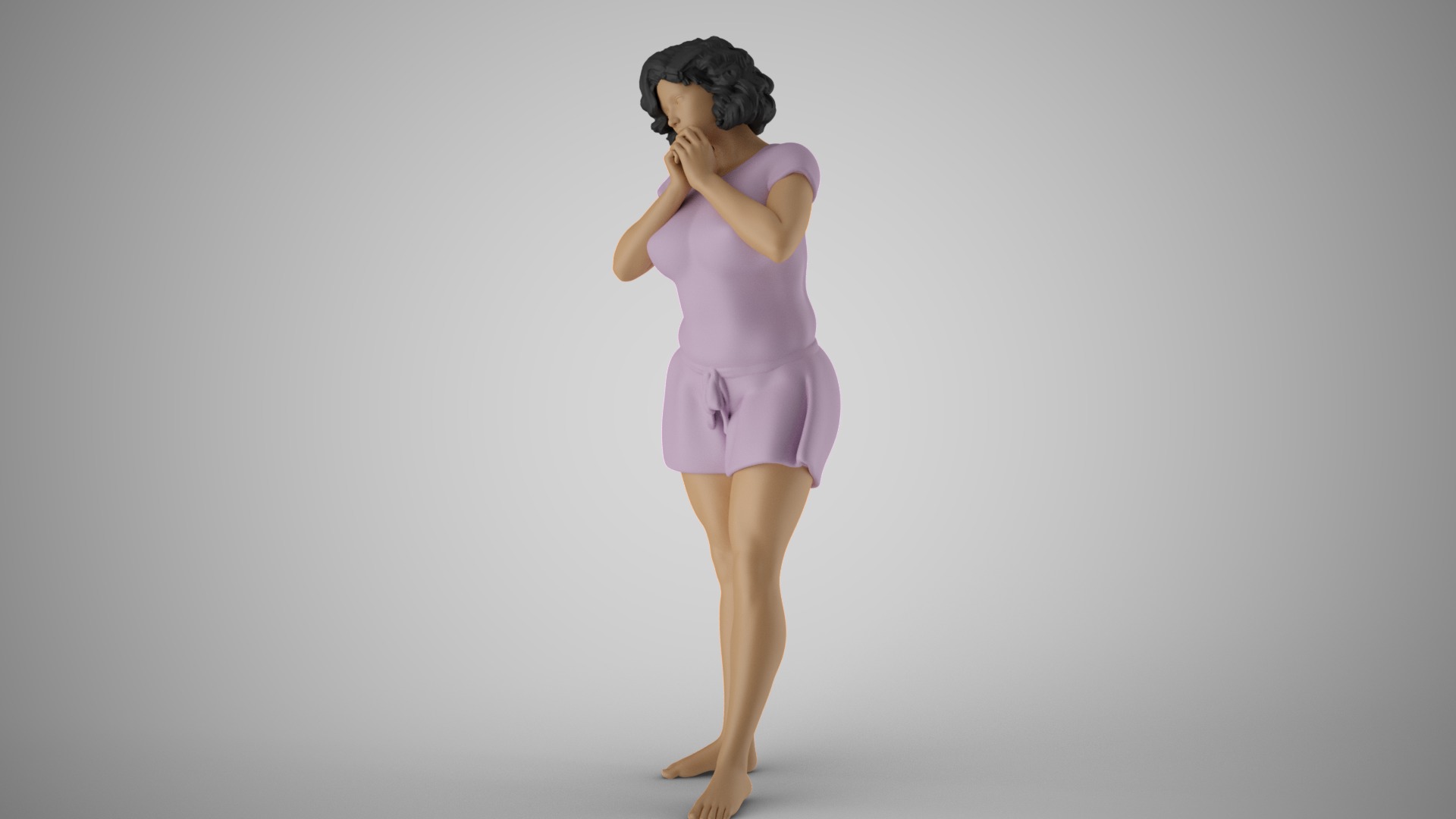 Embarrassment 3D print model_9