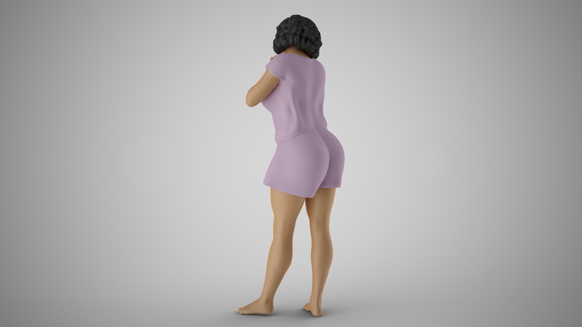 Embarrassment 3D print model_7