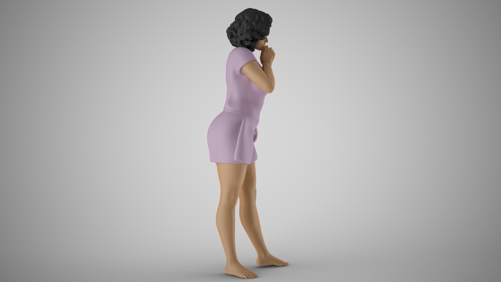 Embarrassment 3D print model_4