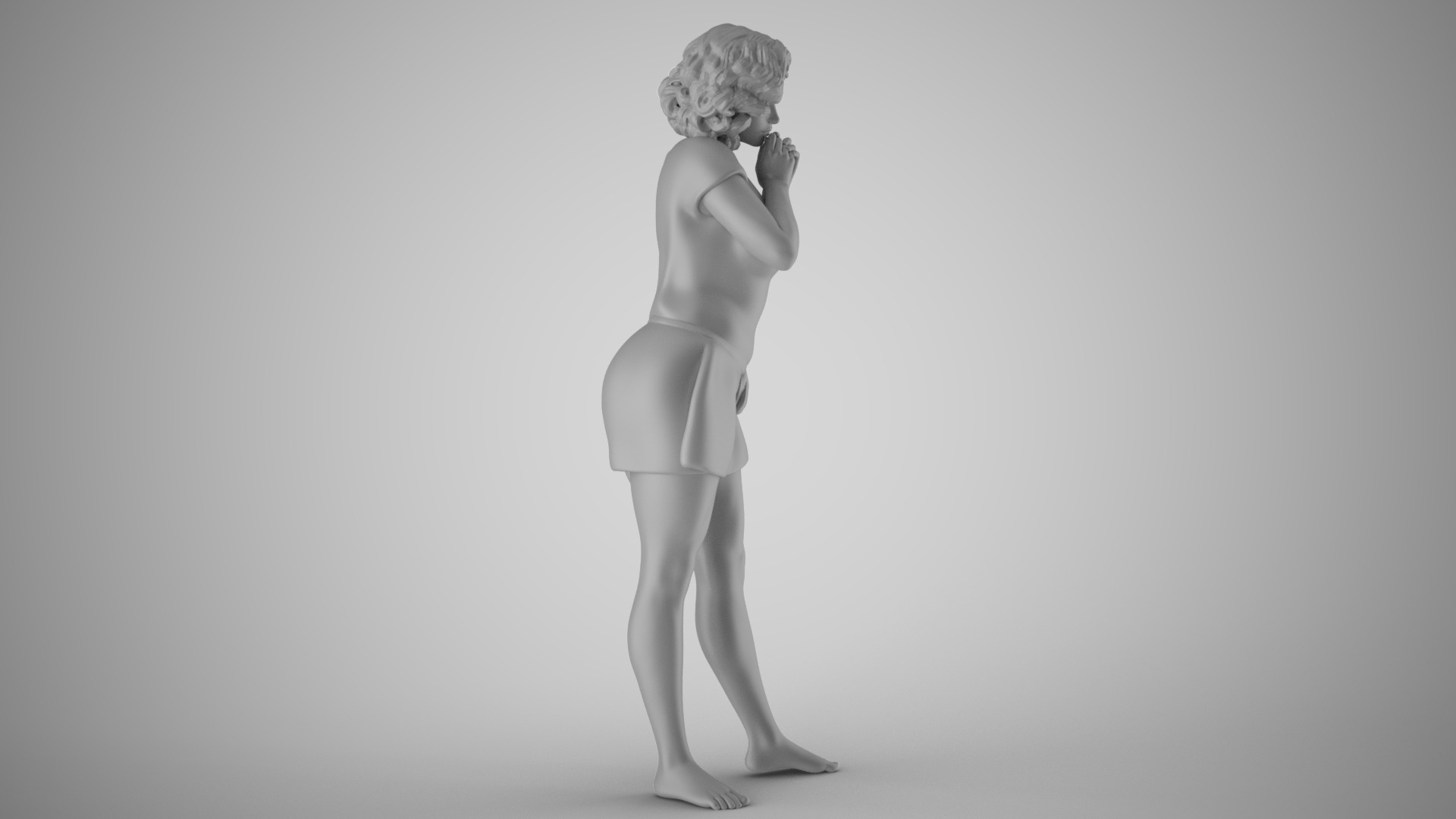 Embarrassment 3D print model_3