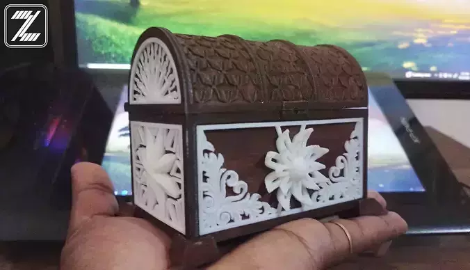Treasure Chest 3D print model