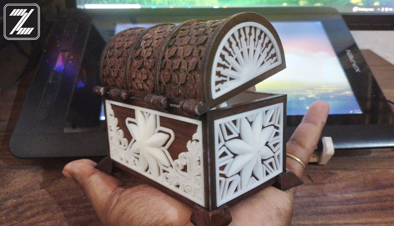 Treasure Chest 3D print model_1
