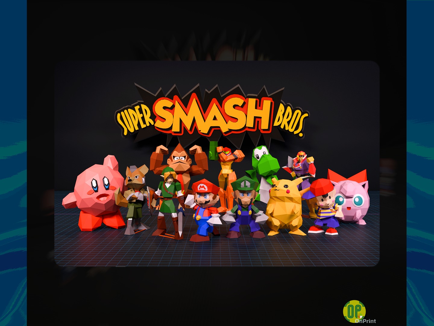 Super Smash Bros 64 - The Smashing Mega Pack 3D print model_1