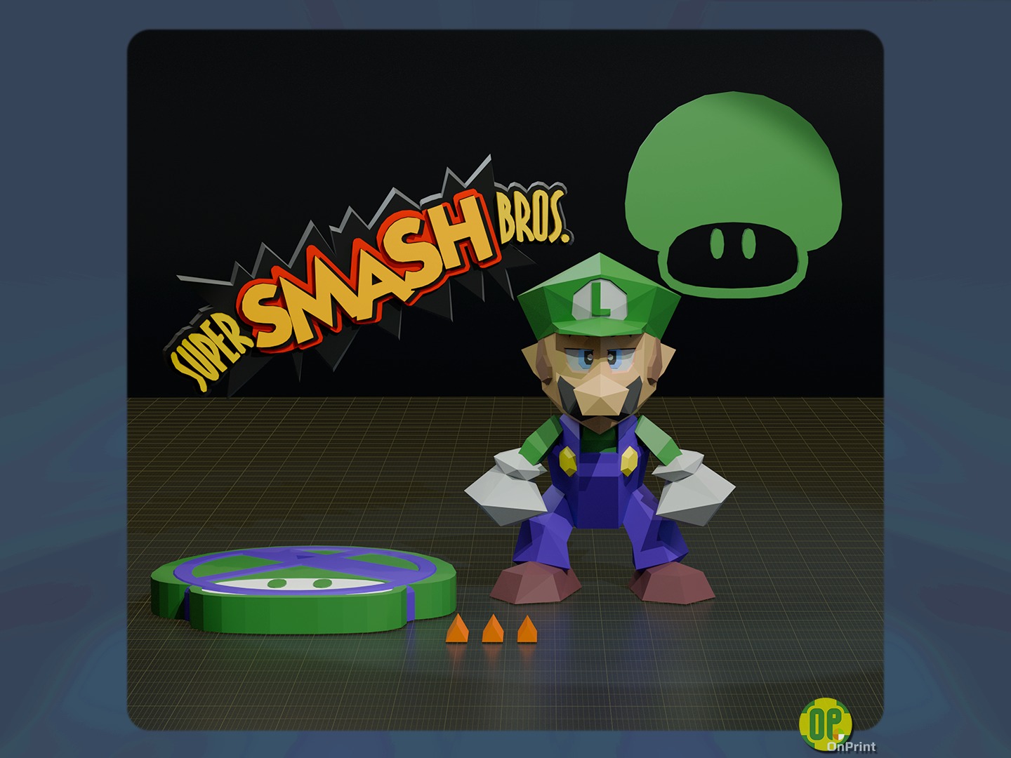 Super Smash Bros 64 - The Smashing Mega Pack 3D print model_15