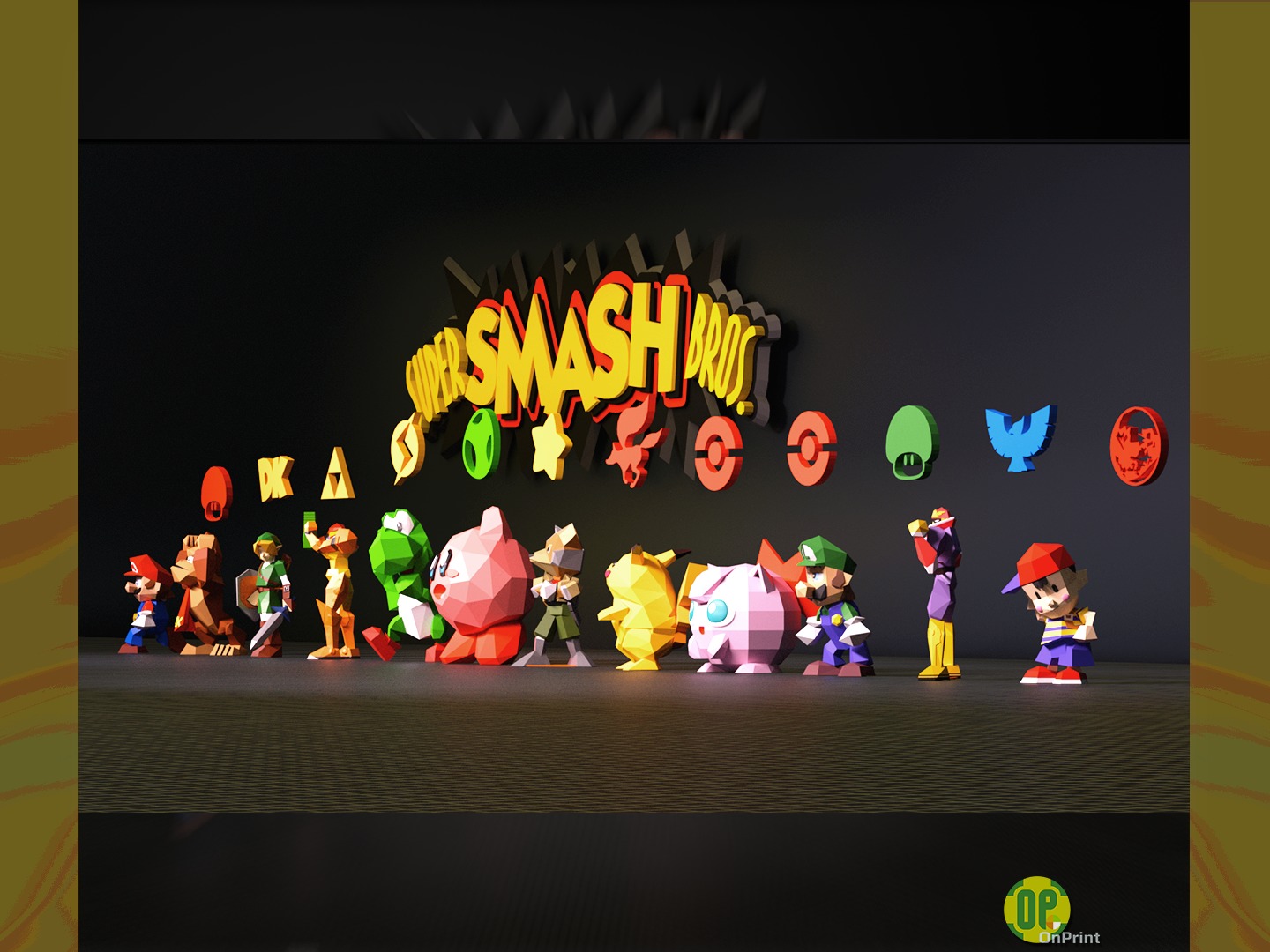 Super Smash Bros 64 - The Smashing Mega Pack 3D print model_18