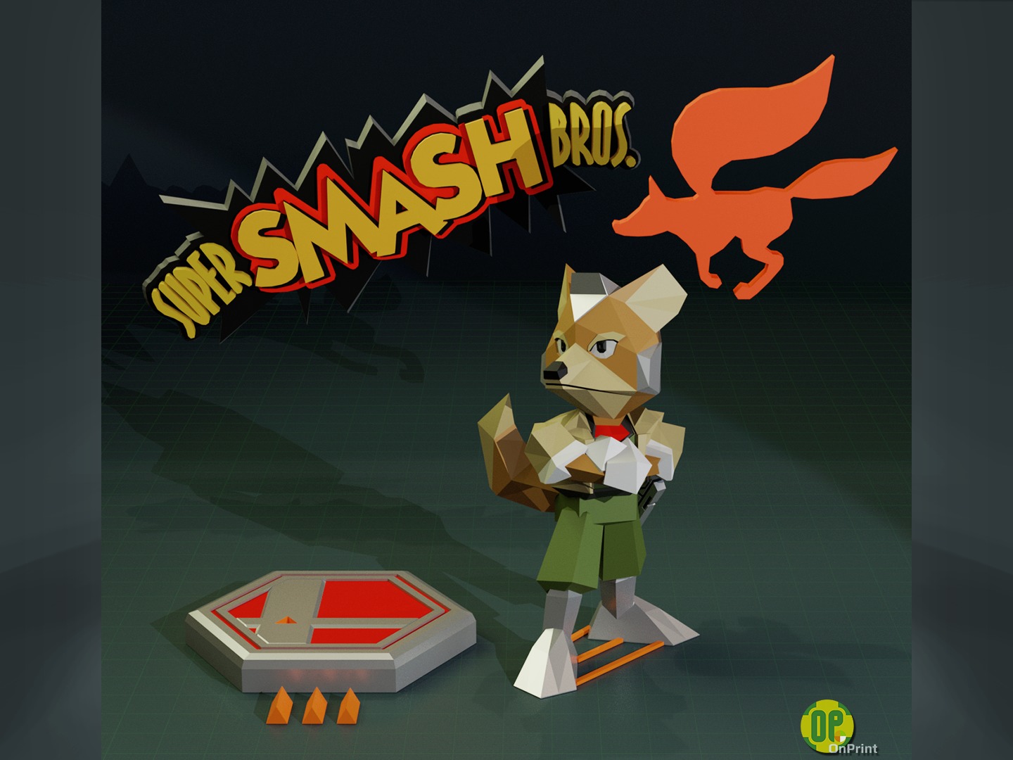 Super Smash Bros 64 - The Smashing Mega Pack 3D print model_12