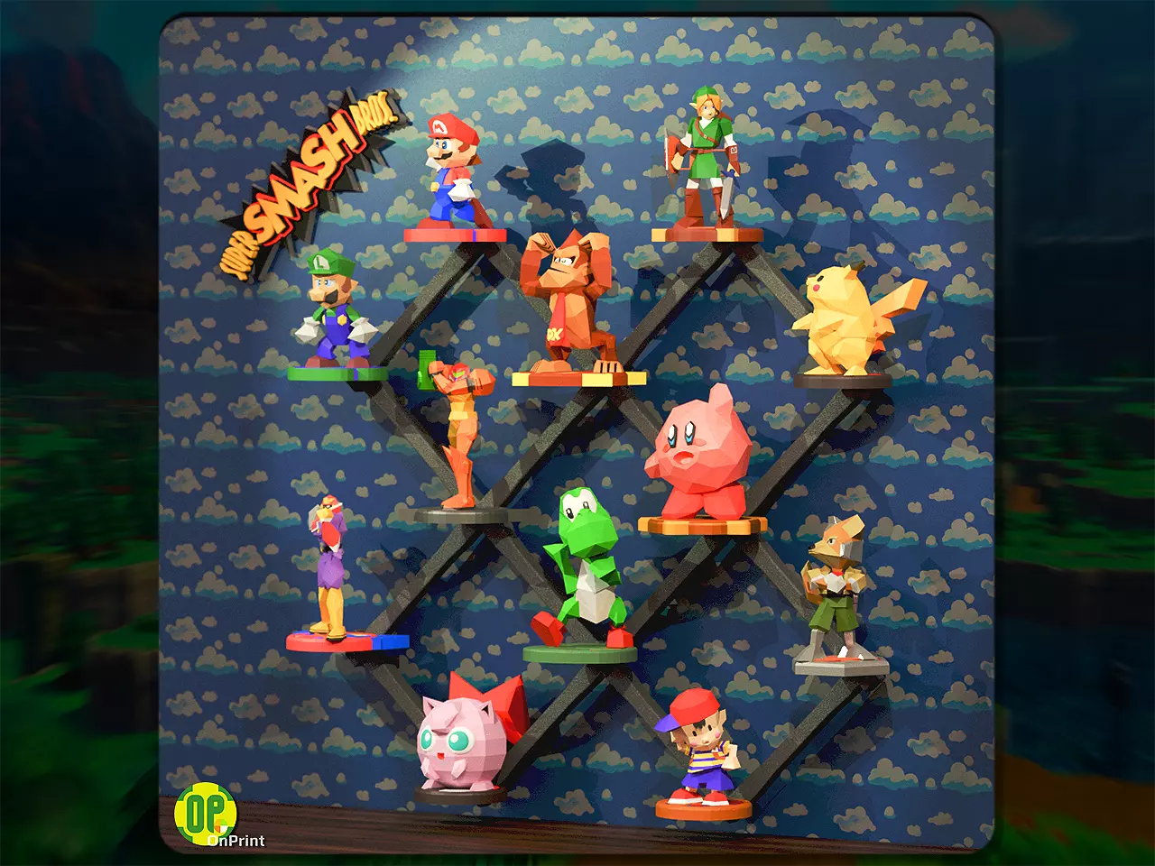 Super Smash Bros 64 - The Smashing Mega Pack 3D print model_0