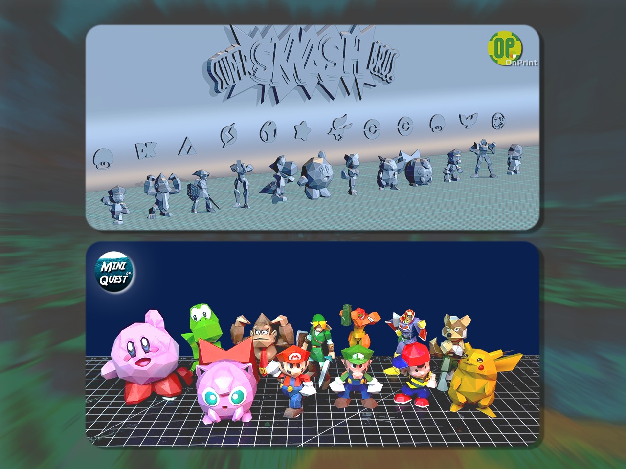 Super Smash Bros 64 - The Smashing Mega Pack 3D print model_3