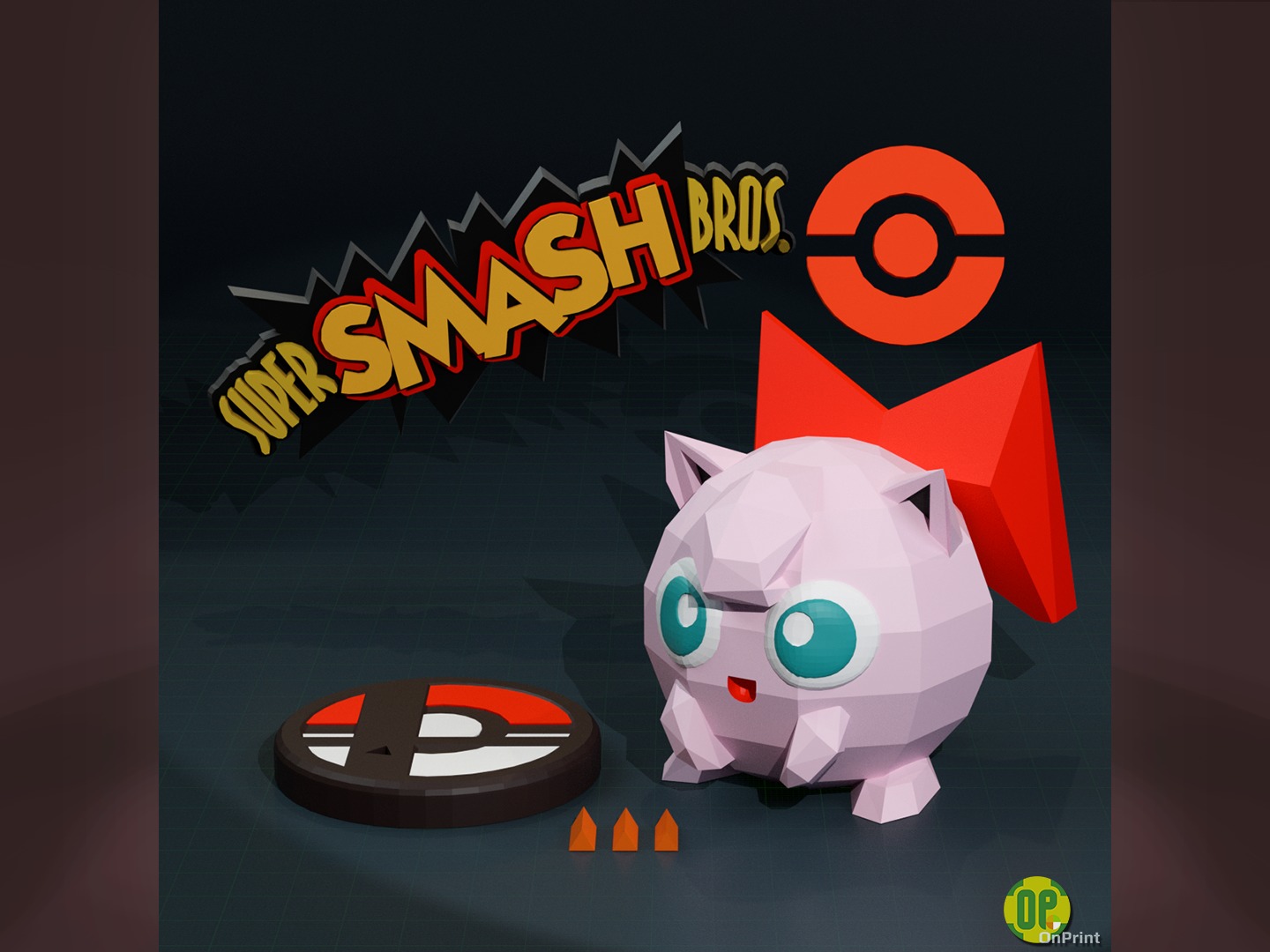 Super Smash Bros 64 - The Smashing Mega Pack 3D print model_14